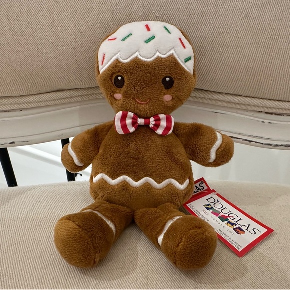 NWT Mini Plush Gingerbread Man Toy by Douglas - Picture 2 of 8